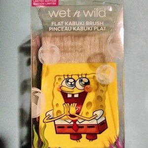 SpongeBob Wet N Wild Flat Kabuki Brush NIP